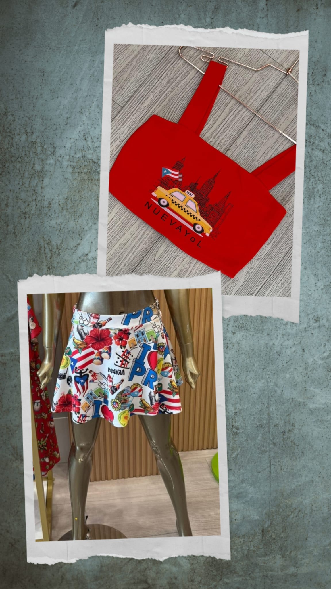 Skort ''Puerto Rico''