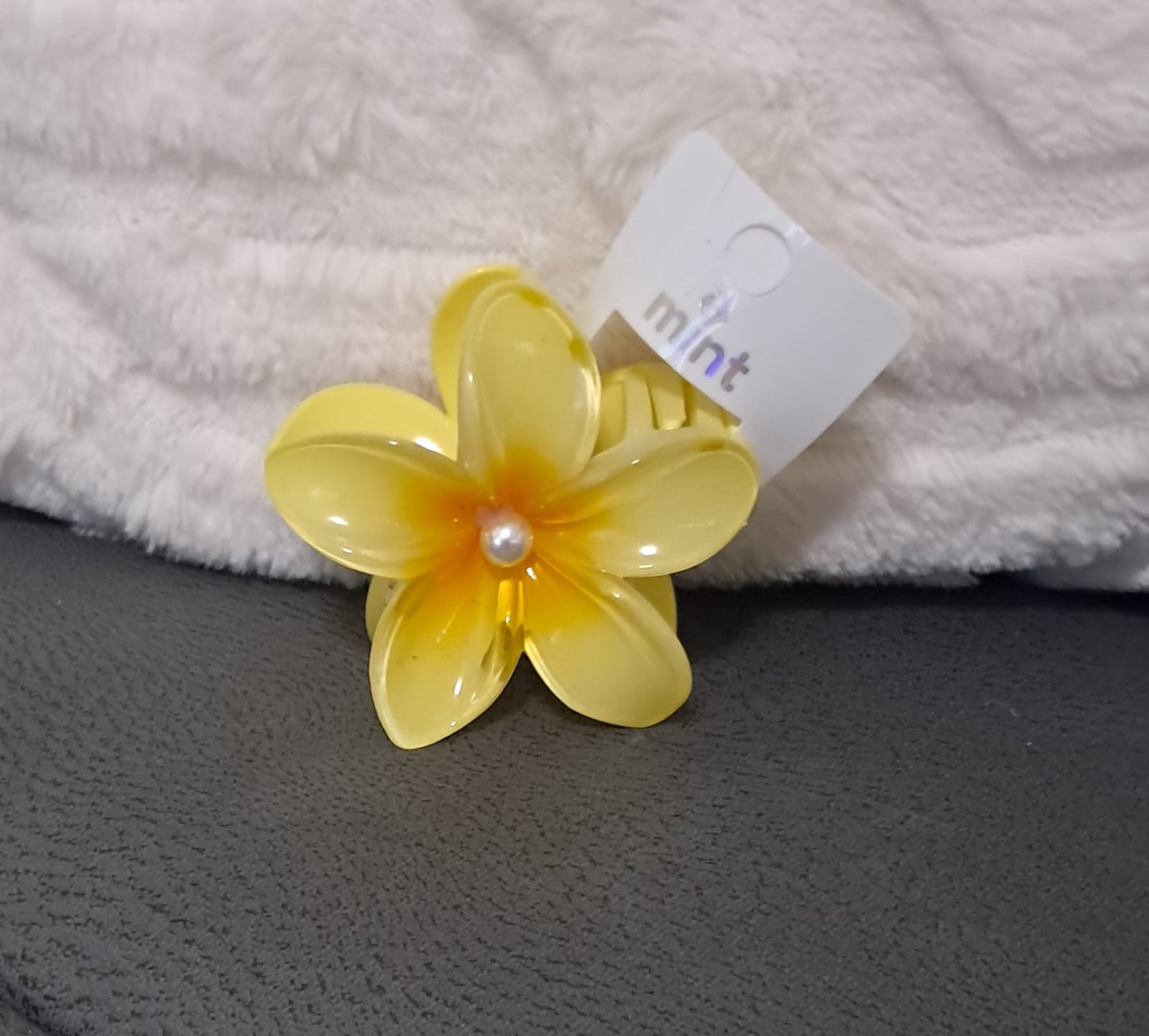 Gancho para pelo con forma de flor