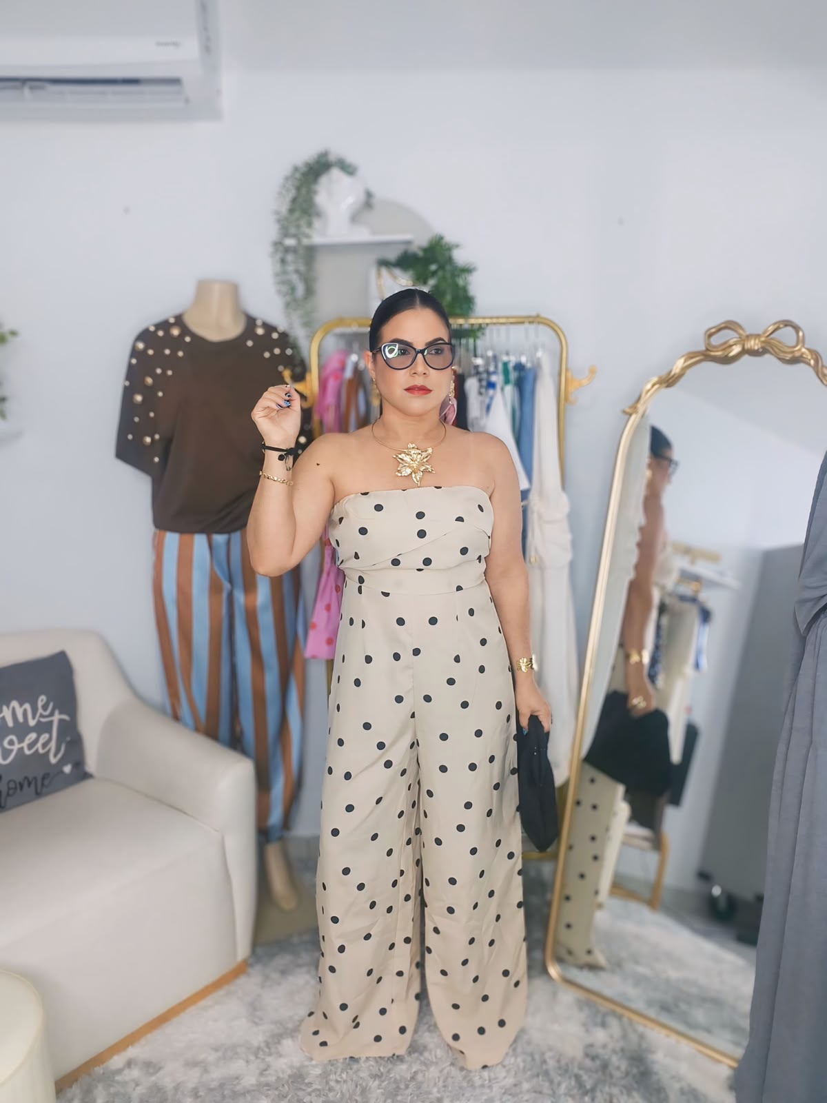 Jumpsuit Polka Dots.