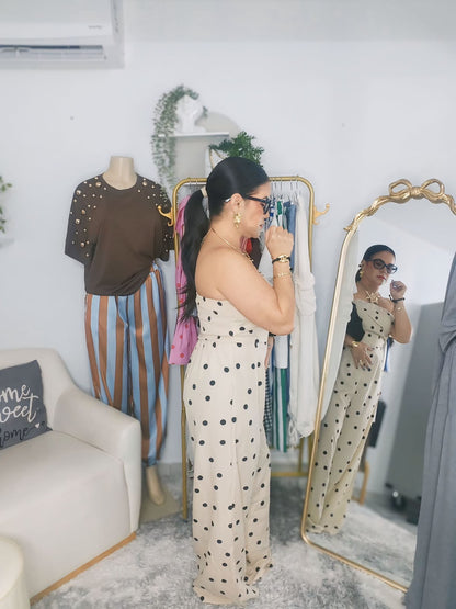 Jumpsuit Polka Dots.