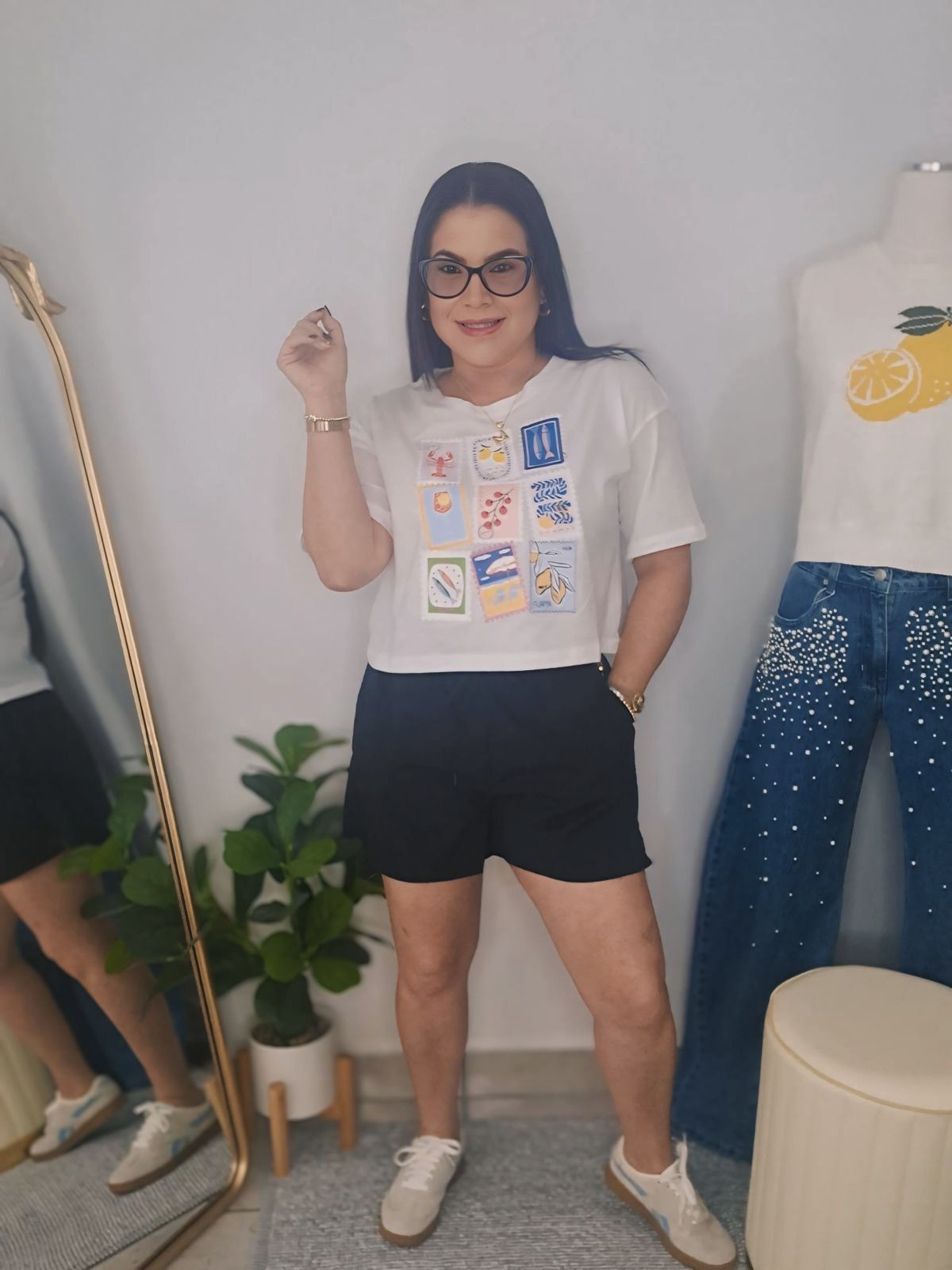 Mini Short negro