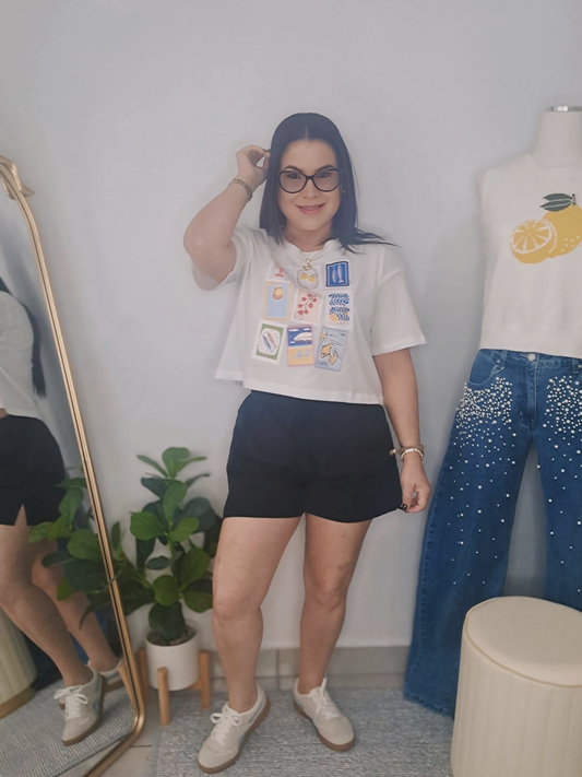 Mini Short negro