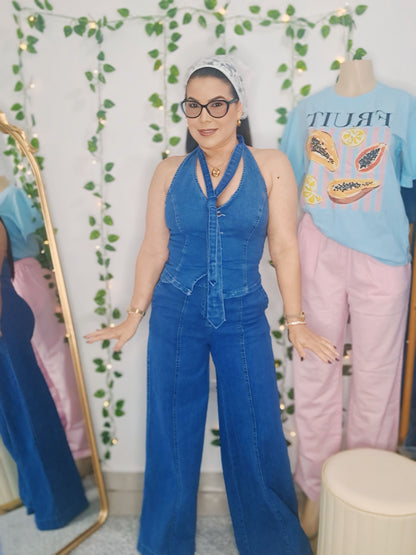 Denim high waist