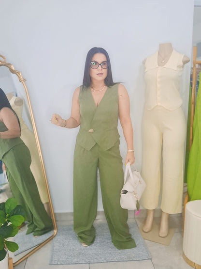Olive casual set