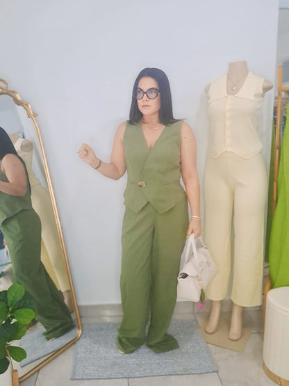 Olive casual set
