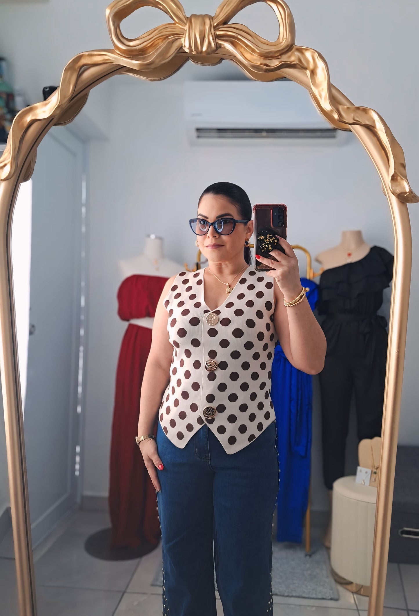 Polka dots vest (Restock pre-ordena)