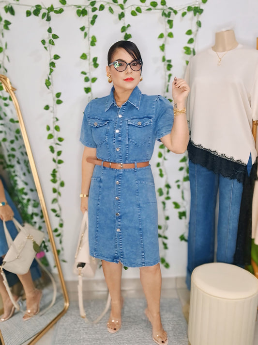 Vestido denim