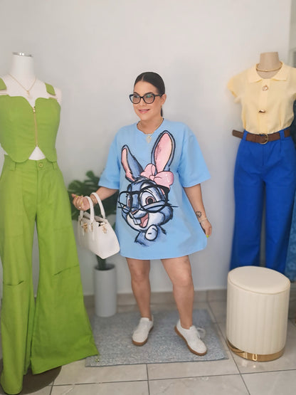 Rabbit graphic tee