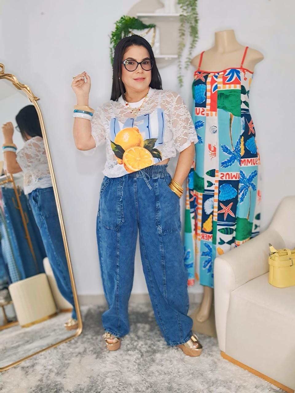 Barrel jeans
