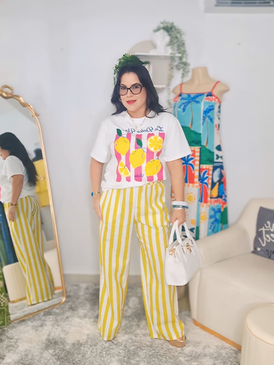 Lemon Dolce Top