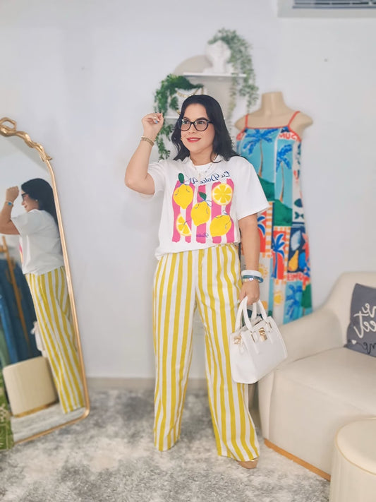 Lemon Dolce Top