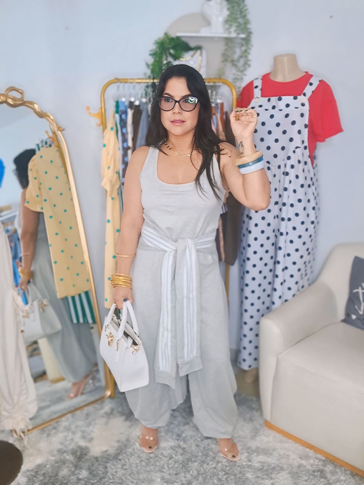 Grey Jumpsuit