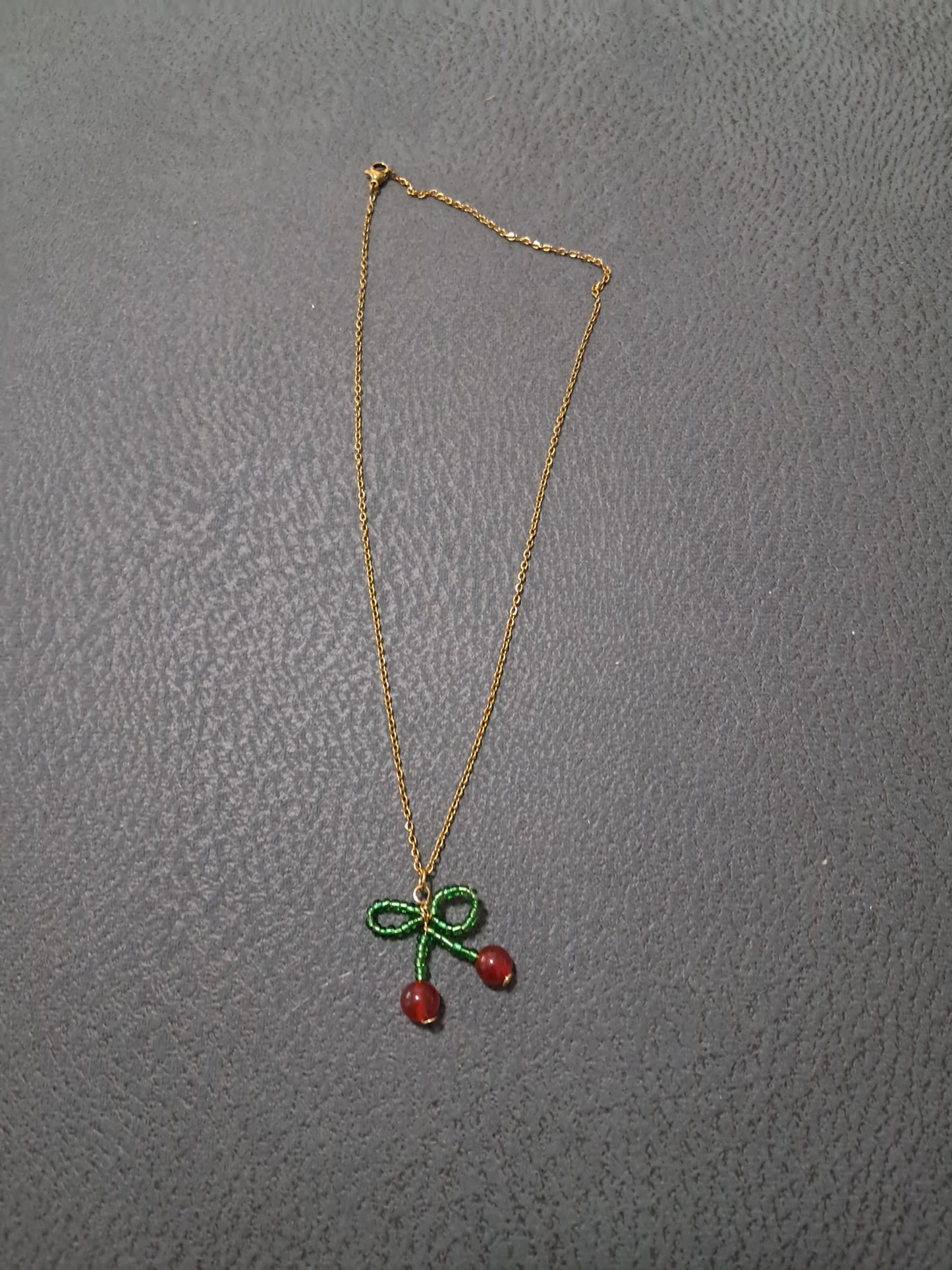 Cherry necklace