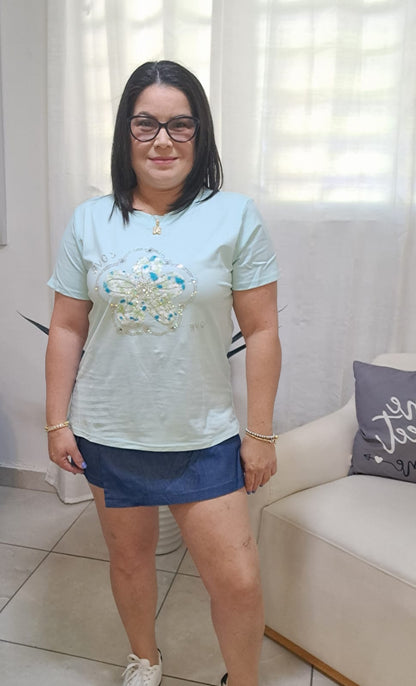 Rhinestones tshirt