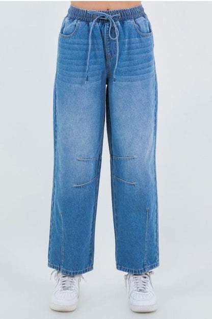 pantalon flojo denim