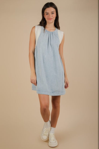 Denim Shirt Dress