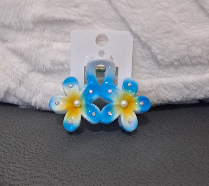 ganchito para pelo doble flor