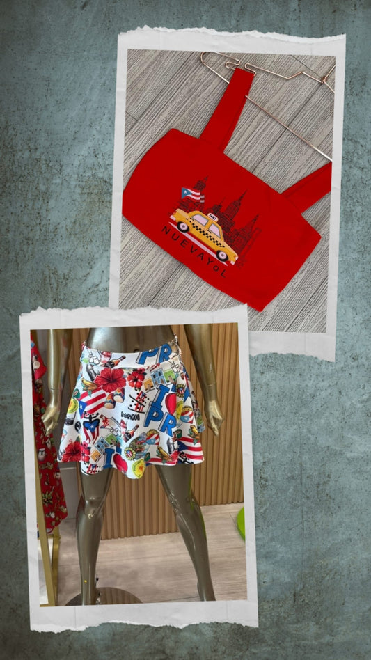 Skort ''Puerto Rico''