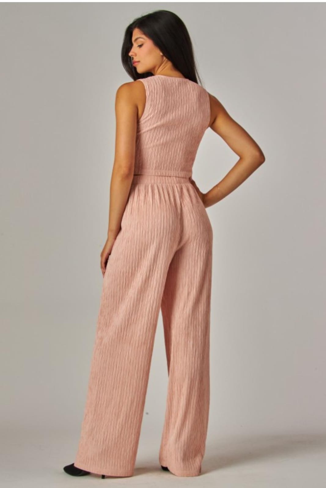 Rosé Button-Down Set