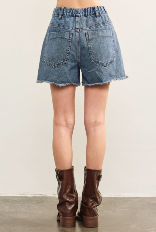 Boho short denim