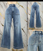 Jean wide leg de tiro alto