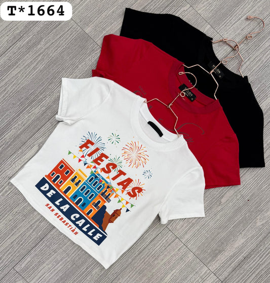 T shirt ''Fiesta de la calle''
