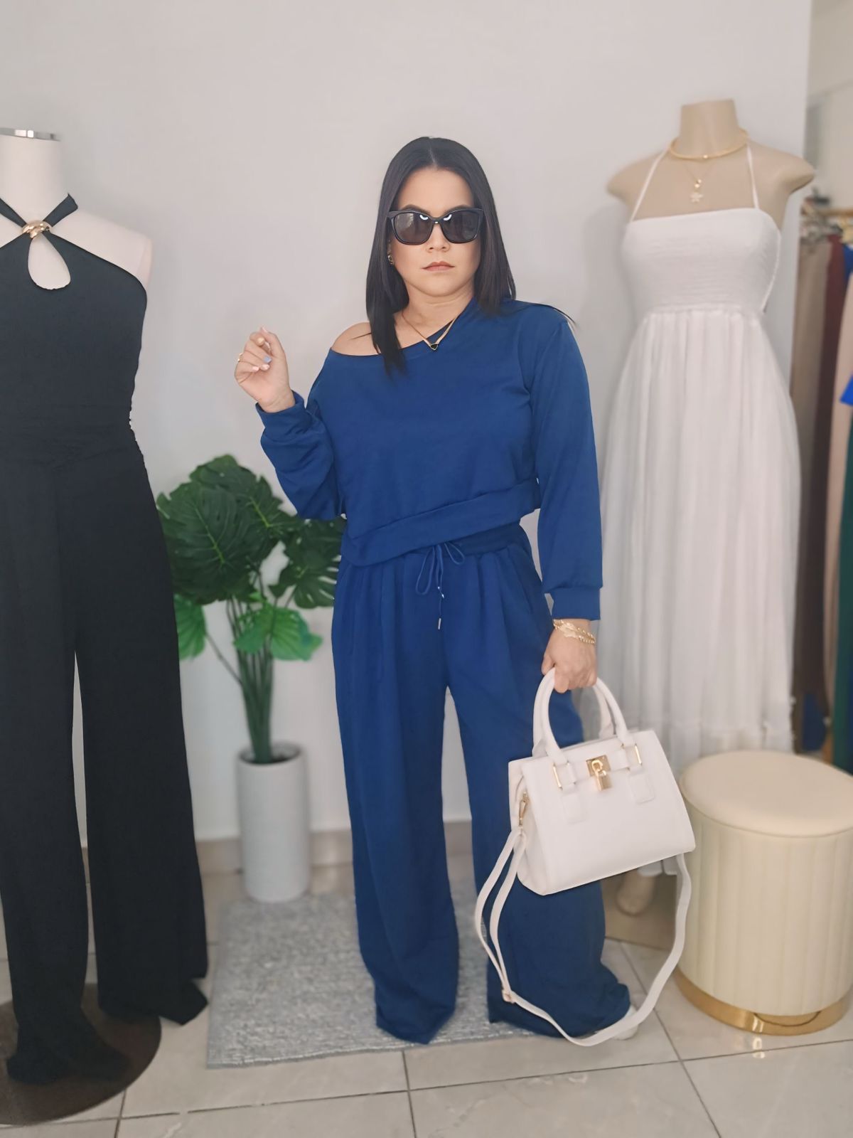 Travel set navy