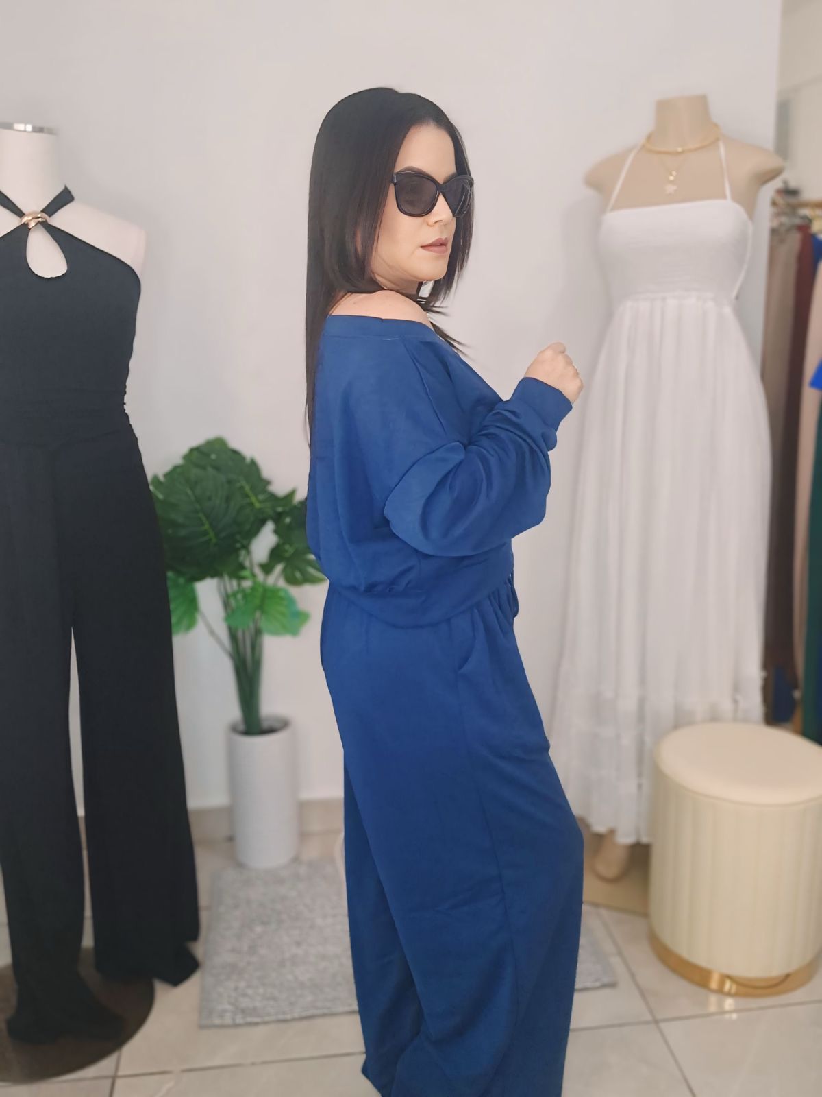 Travel set navy