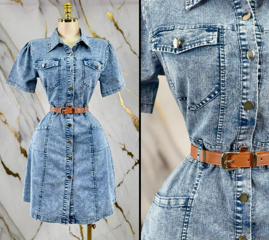 Vestido denim