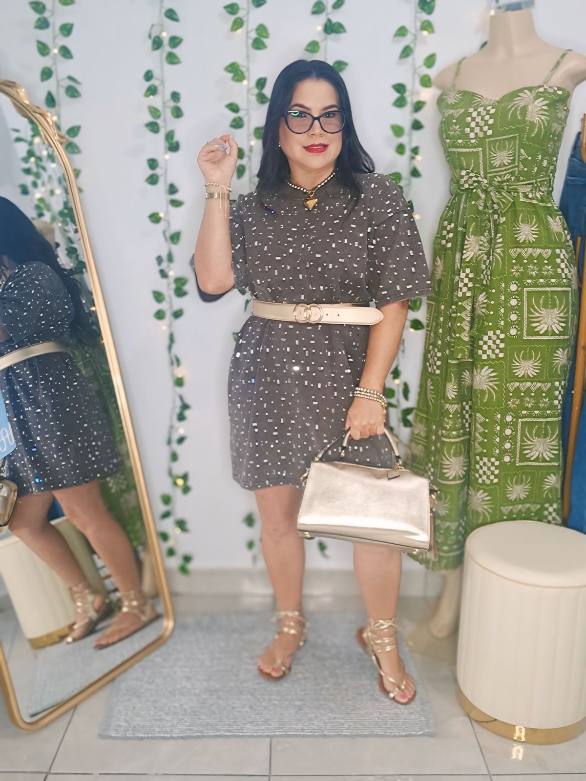 Vestido Brillo Sutil