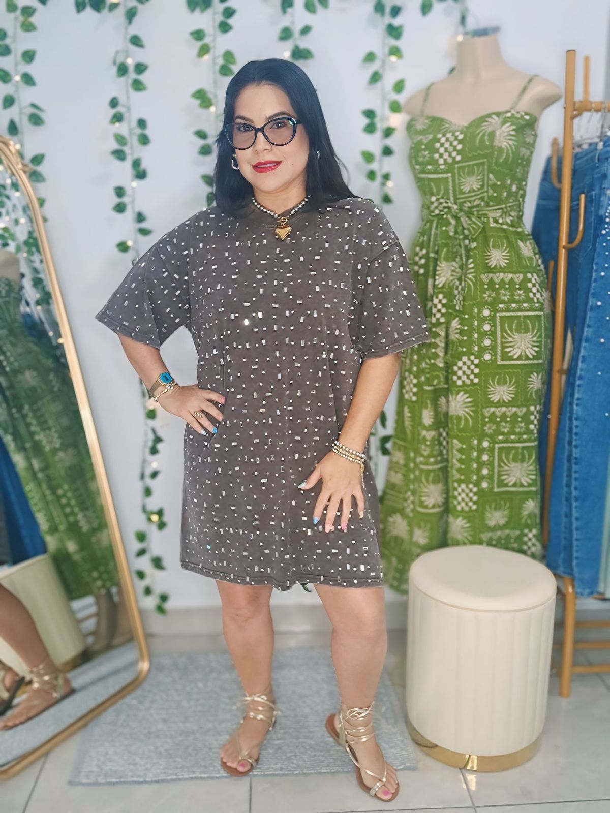 Vestido Brillo Sutil