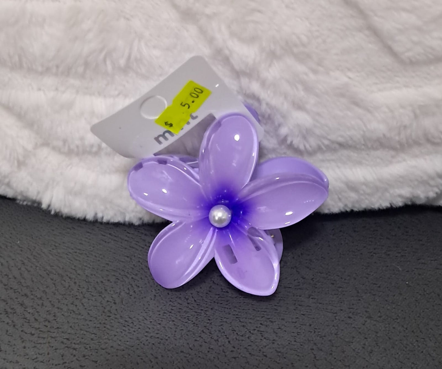 Gancho para pelo con forma de flor