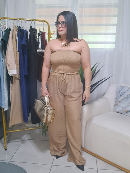 2 pieces strapless set