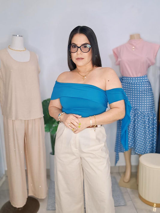 Top hombros descubiertos