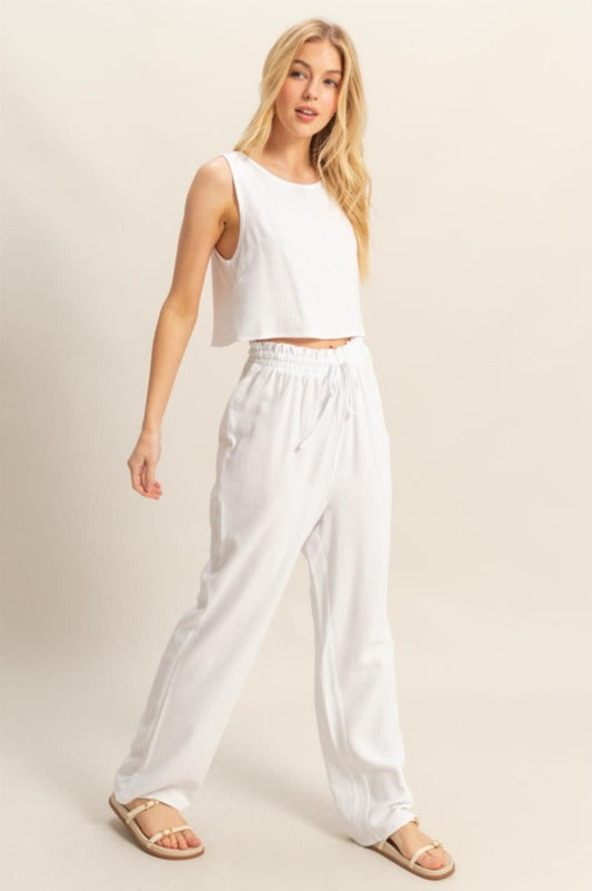 White boho set