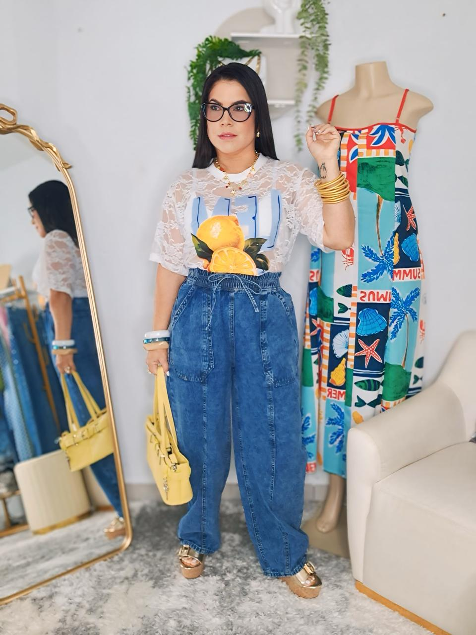 Barrel jeans