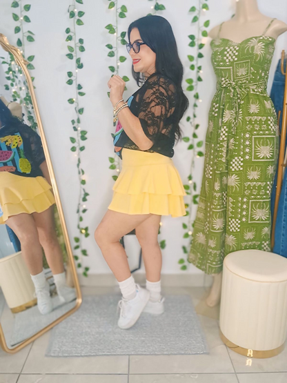 Ruffle Skort