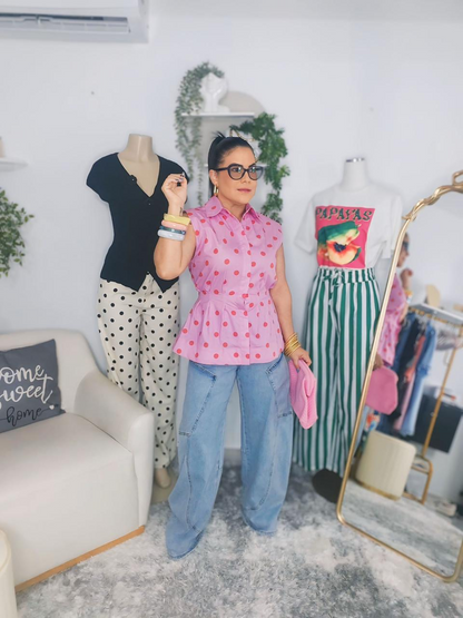 Camisa Polka Dot
